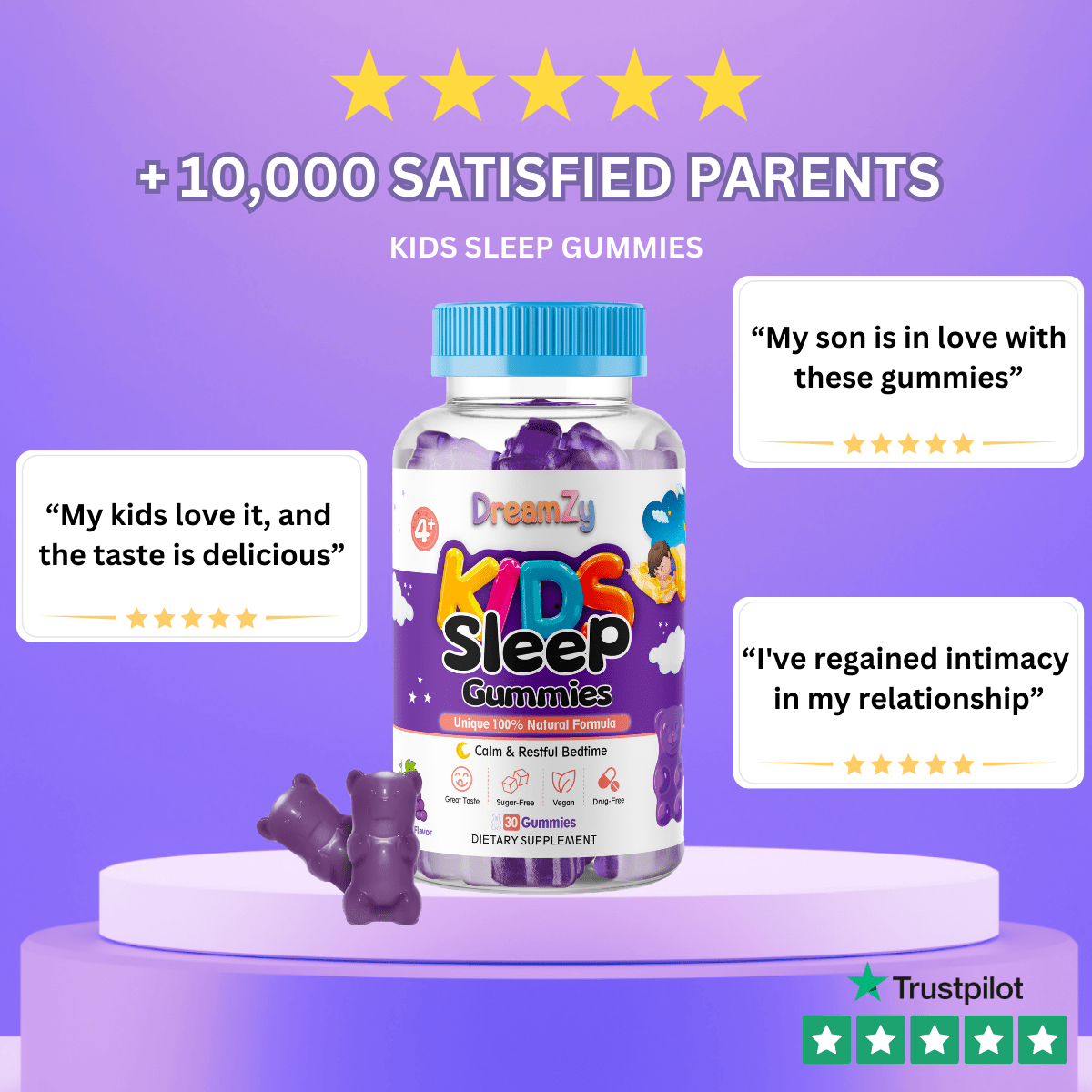 DreamZy Kids Sleep Gummies - DreamZy